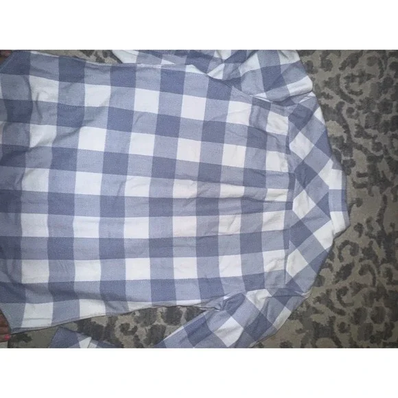 UNTUCKit Women's‎ checkered, long sleeve shirt, size 8 - Picture 5 of 6